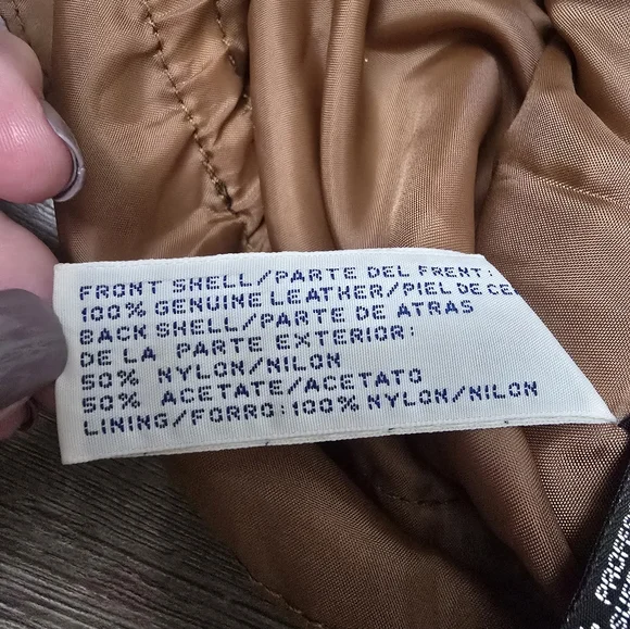 Arizone VTG 90's Leather Vest Silky Paisley Western Cowboy Farm Country Youth - Picture 4 of 8